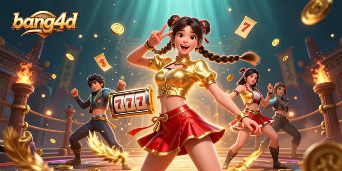 Engage in exciting slot gameplay at bang4d with vibrant graphics and dynamic casino elements.