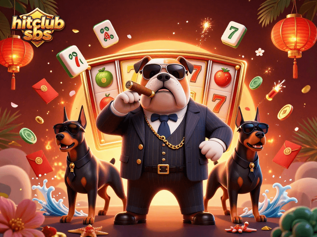 Experience excitement at hitclub sbs with a vibrant 3D casino scene showcasing intense slot action.