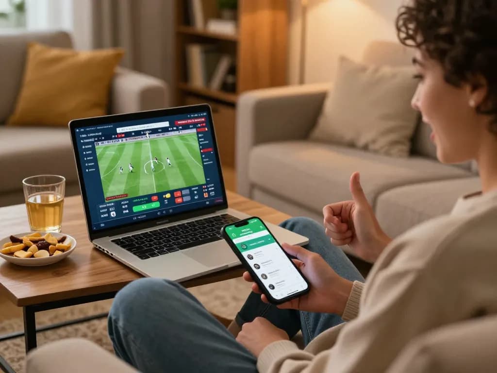Watching tỷ số trực tuyến 7m live scores while betting from home for an engaging experience