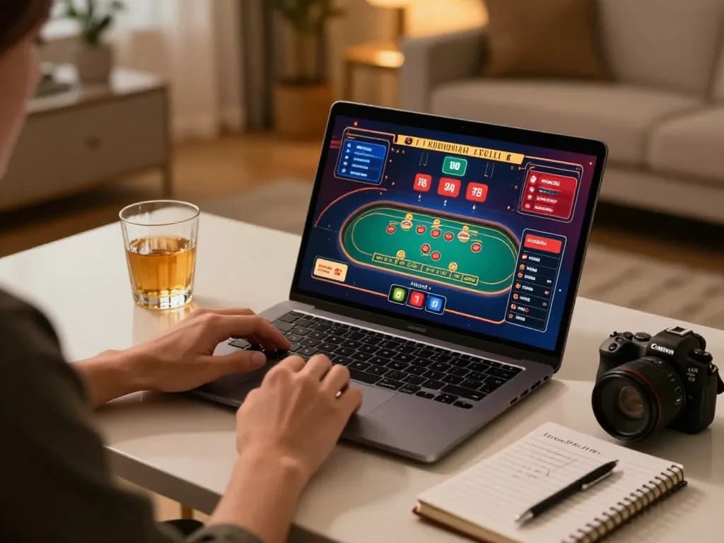 Engaging in online betting at LC88, showcasing strategic gameplay with vibrant graphics