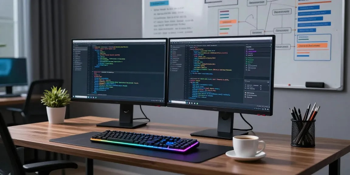 GO8 com: Advanced software development environment with cloud computing capabilities and innovative technologies.