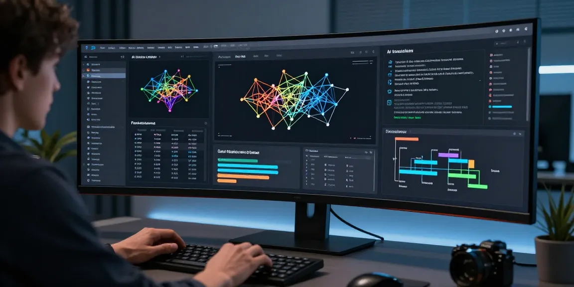 Tubeorigin AI tool dashboard showcasing machine learning automation and generative AI features