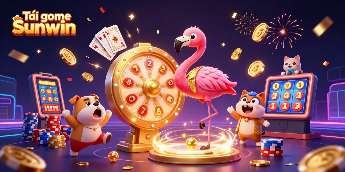 Tải game Sunwin to spin winning wheels with exciting gameplay and colorful casino elements.