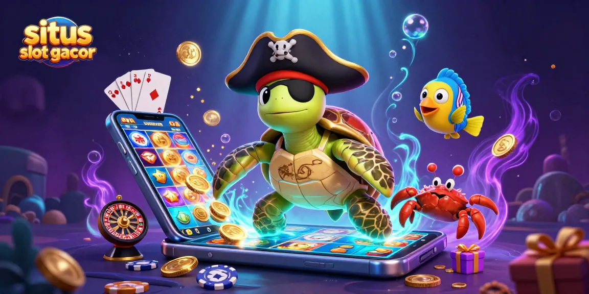 Engage with situs slot gacor and immerse in a colorful 3D slot adventure featuring vibrant characters and casino elements.