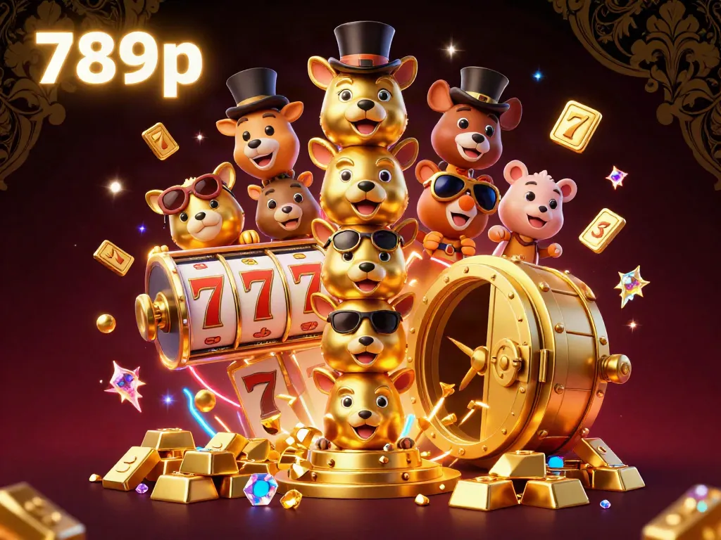Experience engaging gameplay with 789p’s captivating golden totem pole casino illustration.