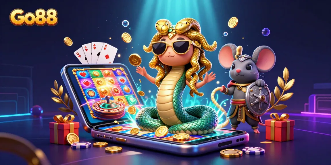 Engage in thrilling wins at Go88 with exciting slot games and dynamic visuals.