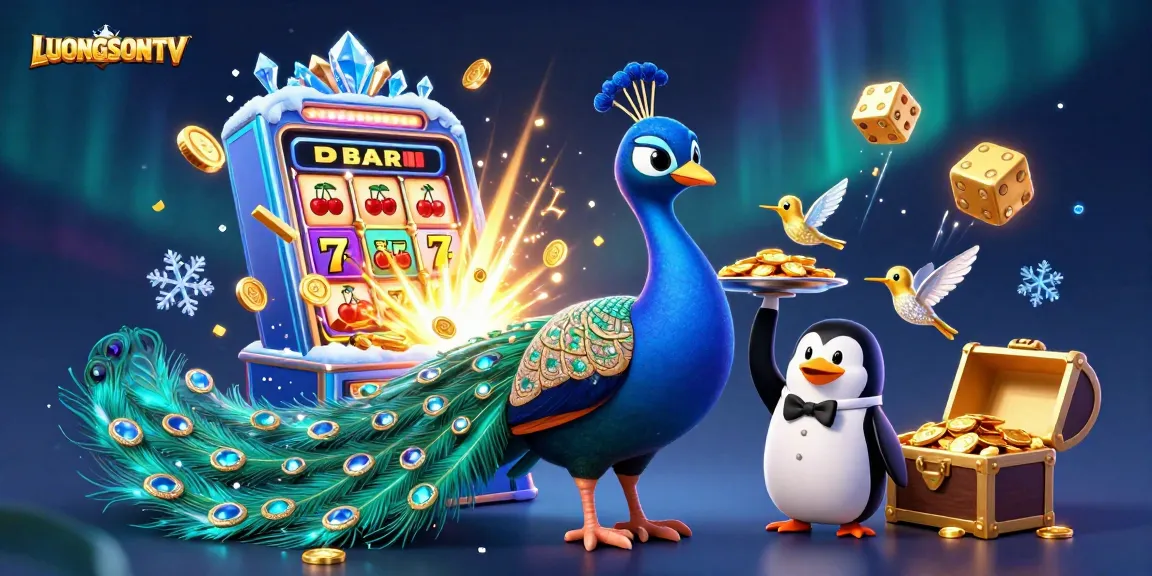 LUONGSONTV showcases an innovative online gambling experience with vibrant characters and rich casino elements.