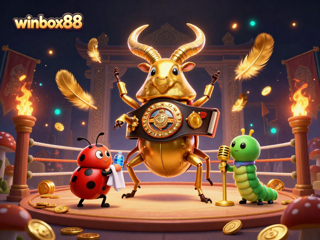 Experience the thrill of winning at winbox88 with vibrant game visuals and unique characters.