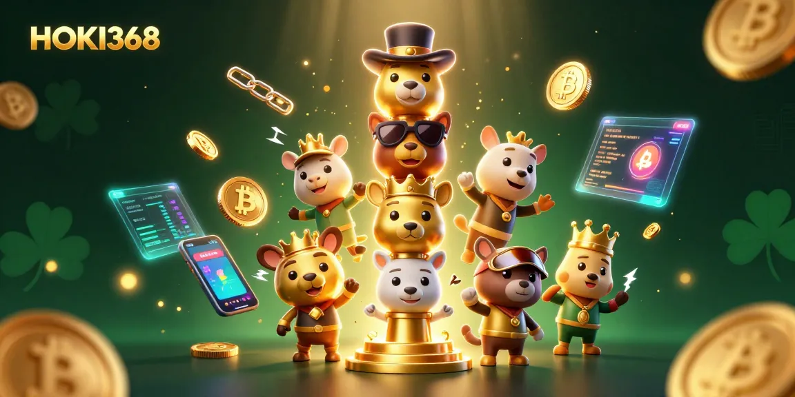 Experience exciting gameplay with HOKI368's dynamic casino features and vibrant 3D animations.