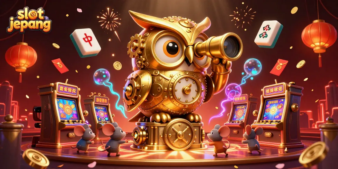 Experience thrilling action with slot jepang as golden owl and lively mice animate the casino