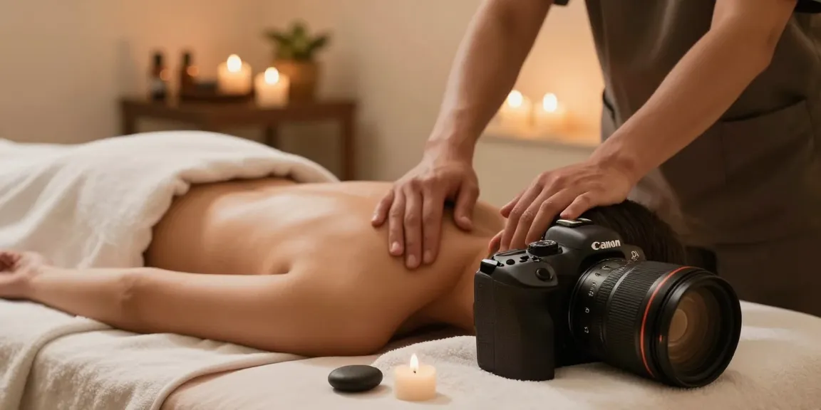 편안한 제주마사지 공간에서 아로마 오일과 조명이 어우러져 고객을 위한 힐링 순간을 만들어내고 있습니다.
