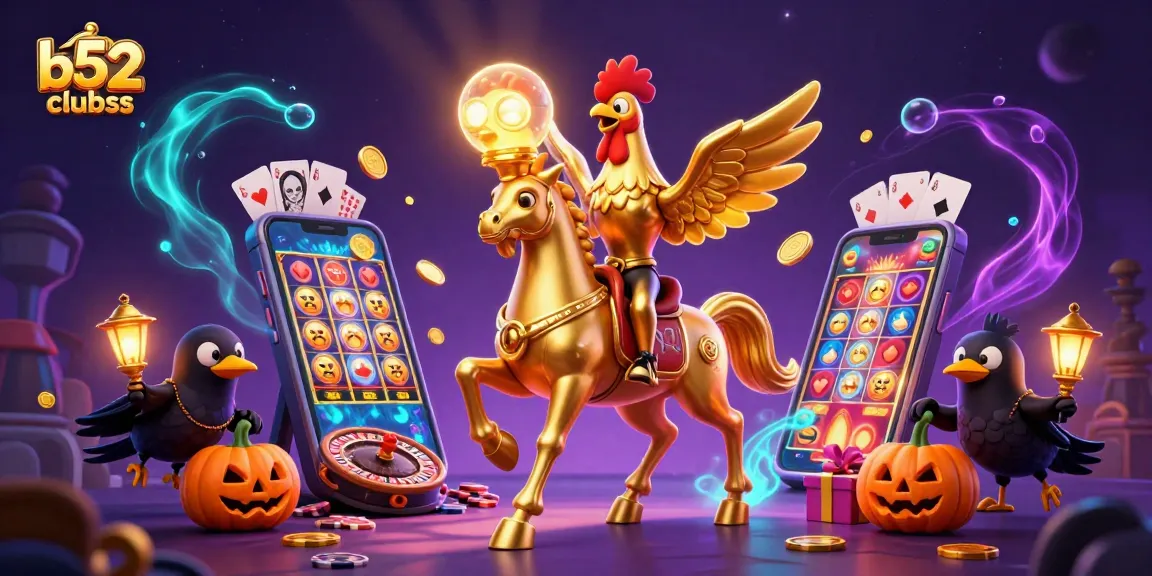 Experience exciting gameplay at b52clubss with captivating characters and vibrant casino elements.