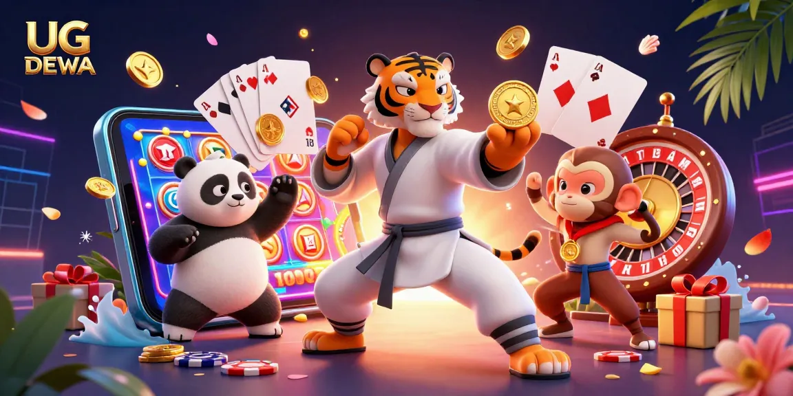 Experience the thrill of online slots with UG DEWA's exciting game features and golden opportunities.