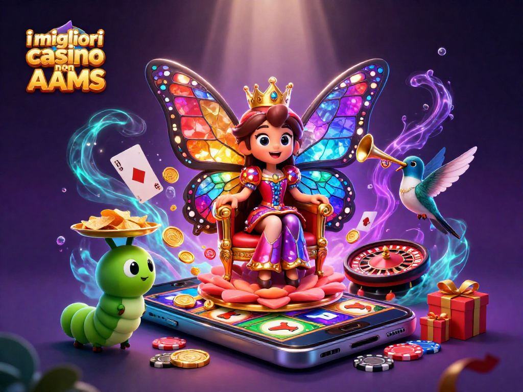 Scopri i migliori casino non AAMS con il Regno della Farfalla e i loro giochi entusiasmanti.