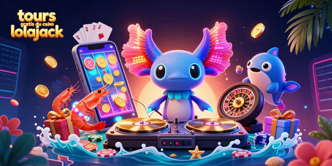 Experience thrilling tours gratuits du casino lolajack with vibrant slot games, neon characters, and dynamic elements.