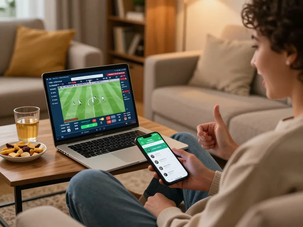 Watching tỷ số trực tuyến 7m live scores while betting from home for an engaging experience
