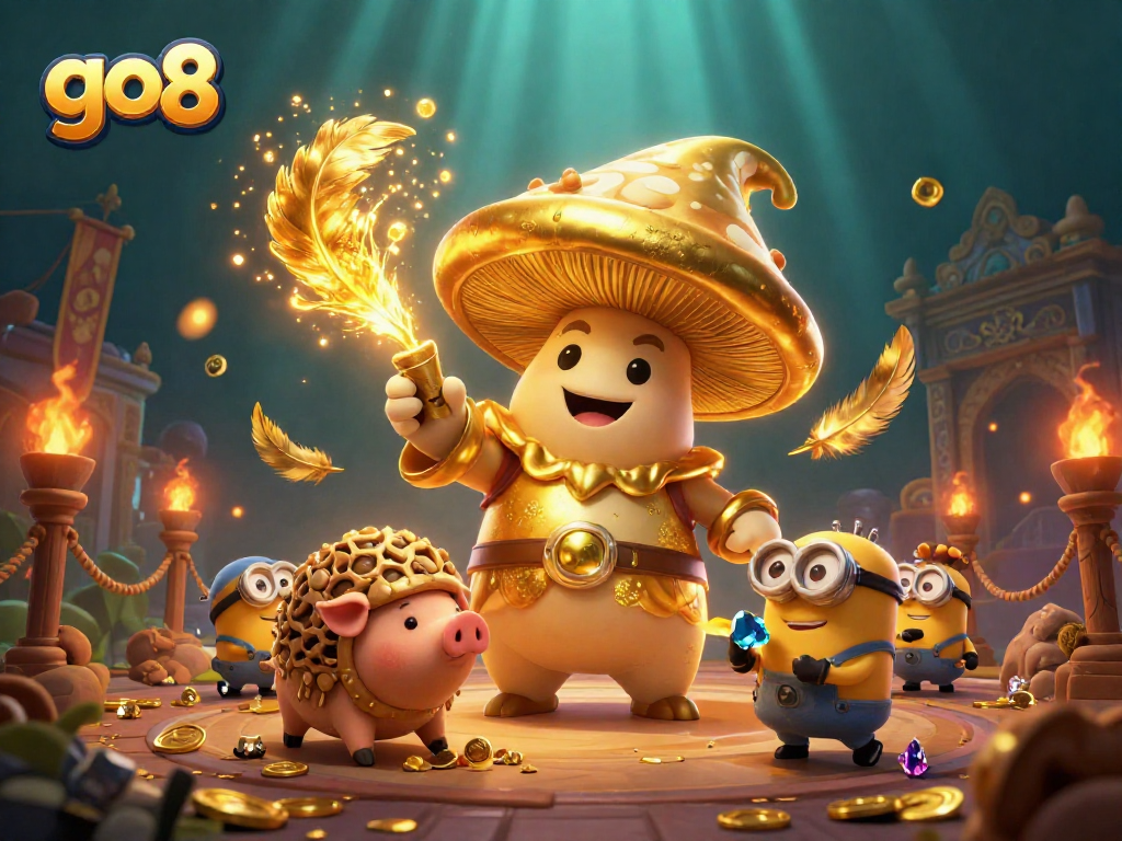 Experience the thrill of gaming at go8 with enchanted characters and rewarding treasures.