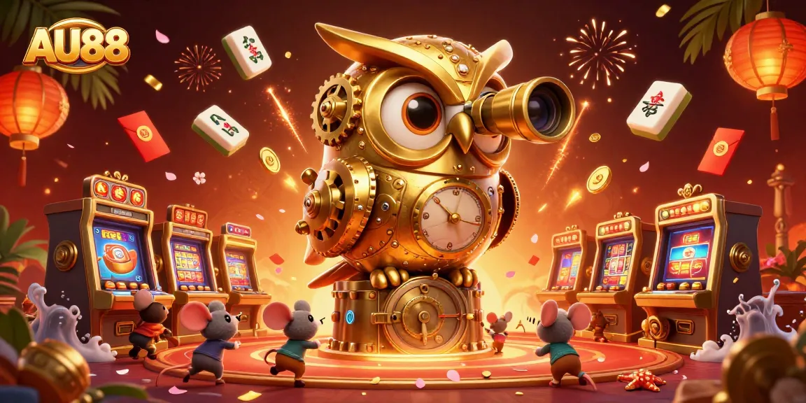 Experience thrilling gameplay at AU88 with an enchanting illustration of a vibrant casino atmosphere.