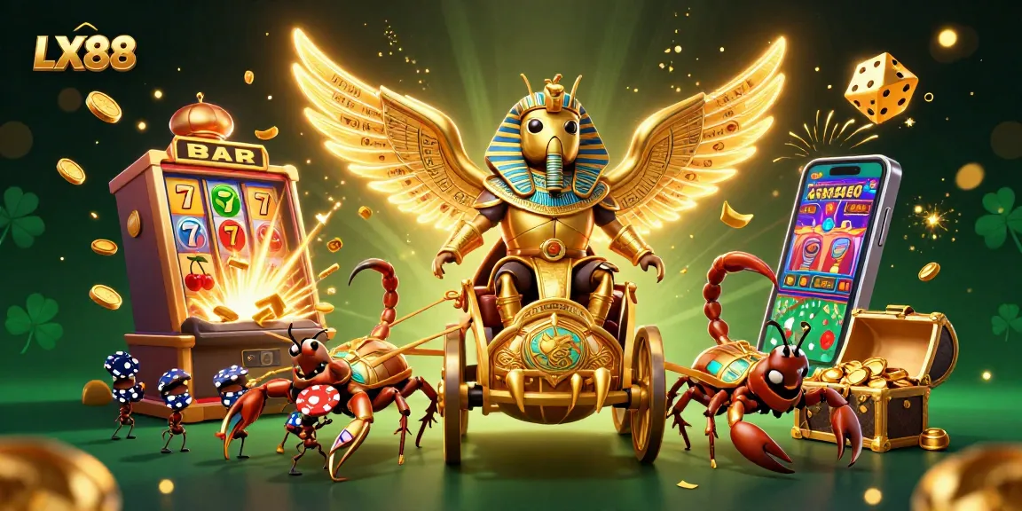 Experience excitement with LX88's jackpot wins in a vibrant casino atmosphere.