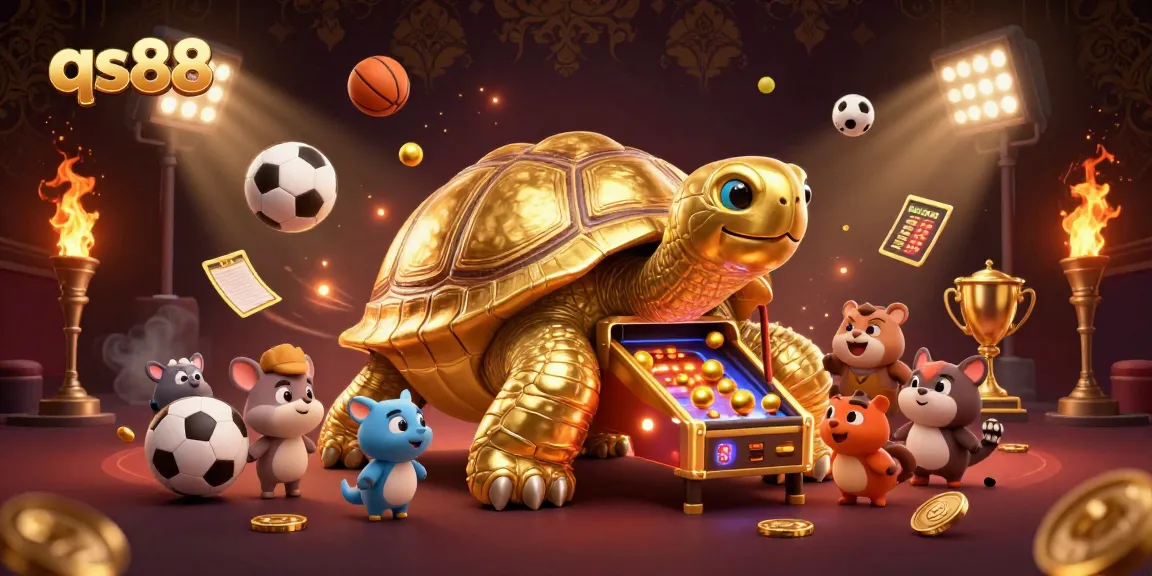 Experience the excitement of qs88 online gaming with vibrant casino visuals and engaging characters.