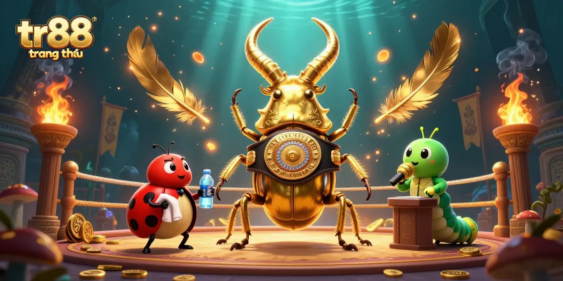 Experience thrilling gameplay at tr88 trang chủ with vibrant casino elements surrounding unique characters.