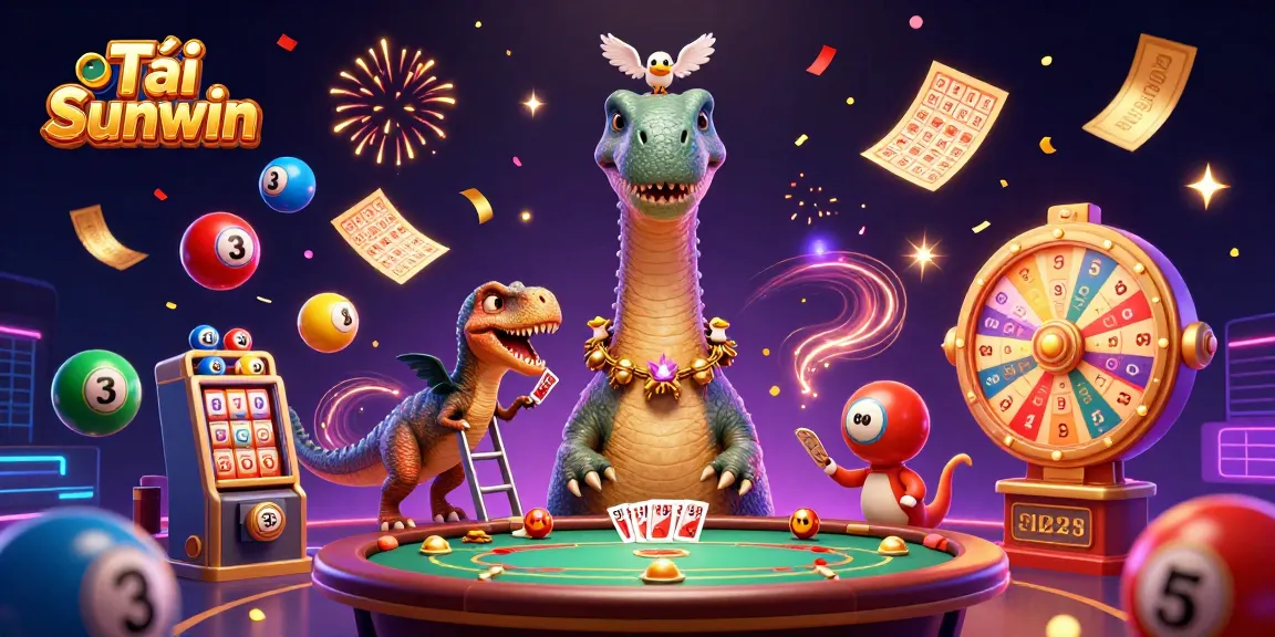 Tải Sunwin to enjoy a thrilling 3D casino world with vibrant elements and dynamic characters