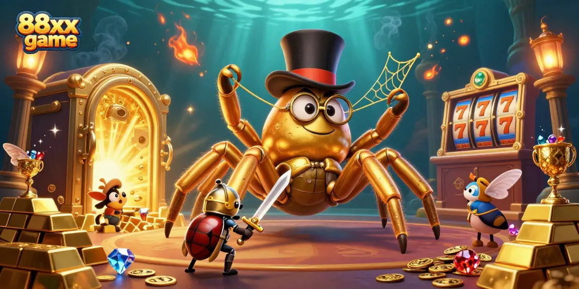 Join the excitement of the 88xx game with vibrant casino characters and stunning visuals.