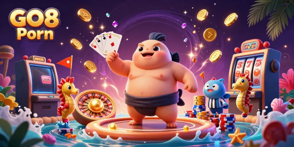 Engage in vibrant GO8 Porn entertainment with colorful casino themes and characters.