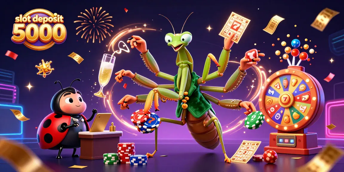Menangkan permainan slot deposit 5000 dengan simbol klasik dan suasana meriah di kasino digital