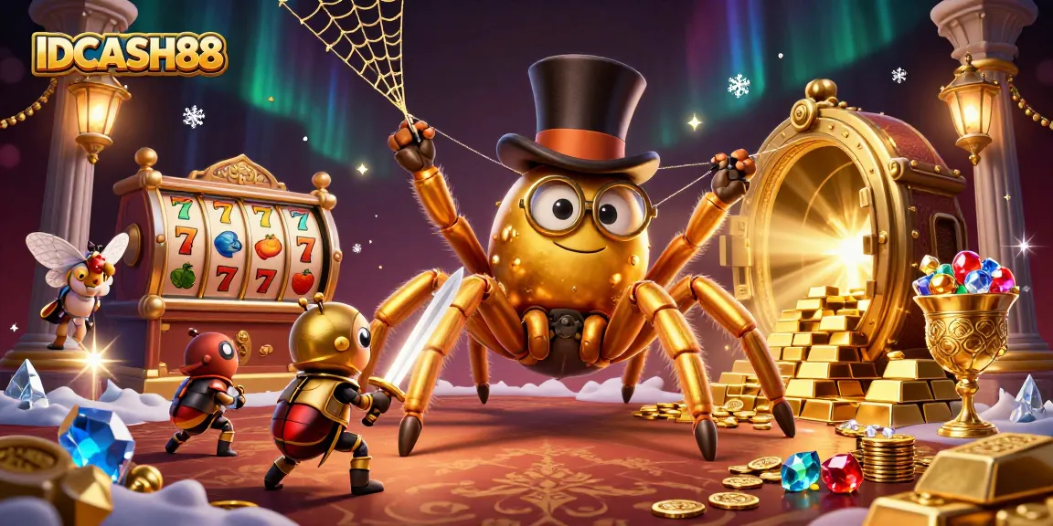 Engage in high-stakes play at IDCASH88 with captivating characters and thrilling casino vibes.