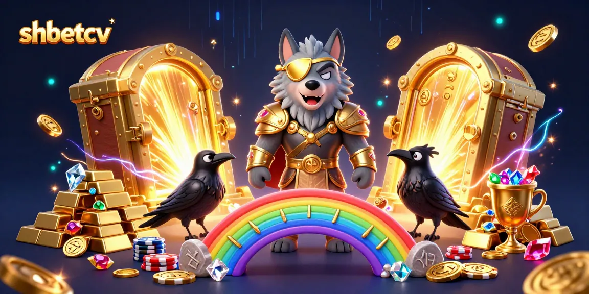 Engage in thrilling gameplay at shbetcv with Norse-inspired characters surrounded by dazzling casino treasures.