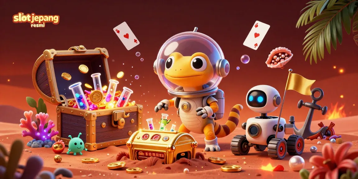 Experience thrilling gameplay with slot jepang resmi, featuring vibrant casino elements and interactive treasures.