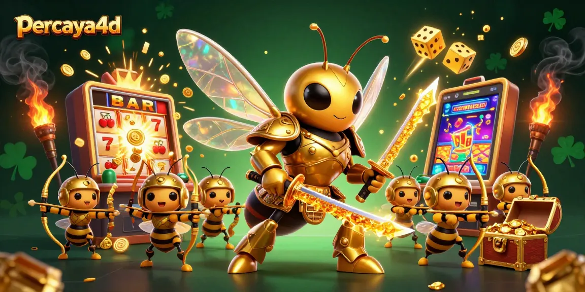 Mendapatkan keuntungan dengan percaya4d melalui ilustrasi kasino yang penuh warna dan simbol slot
