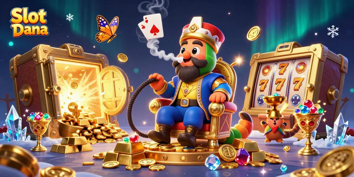 Explore Slot Dana jackpots with vibrant 3D casino characters and dynamic gaming elements.