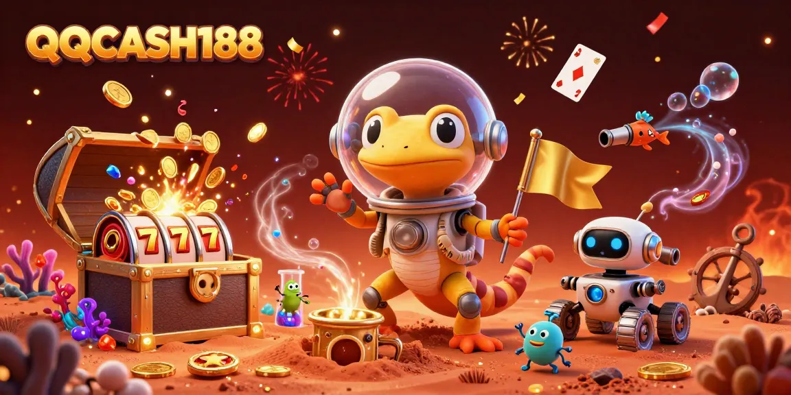 Engage with the QQCASH188 universe in a dynamic casino adventure filled with treasures.